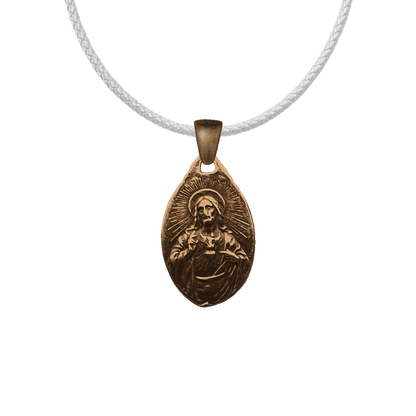Vintage Bronze Our Lady of Mount Carmel Medal