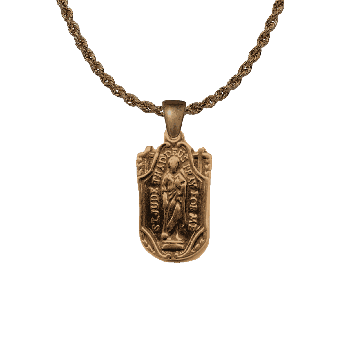 Vintage Bronze St. Jude Medal
