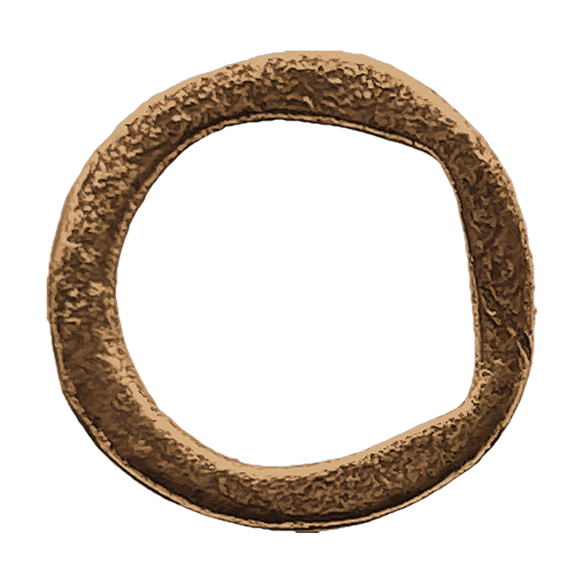 Vintage Bronze Celtic Antiquity Rosary Connector Ring