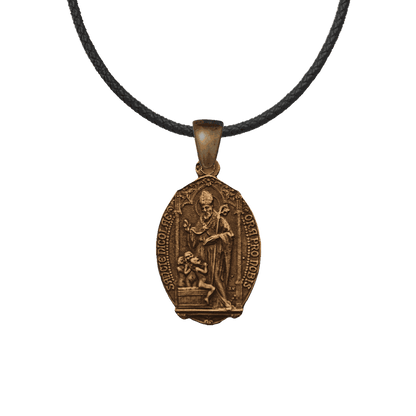 Vintage Bronze St. Nicholas Medal