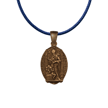 Vintage Bronze St. Nicholas Medal