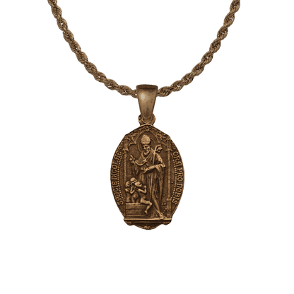 Vintage Bronze St. Nicholas Medal