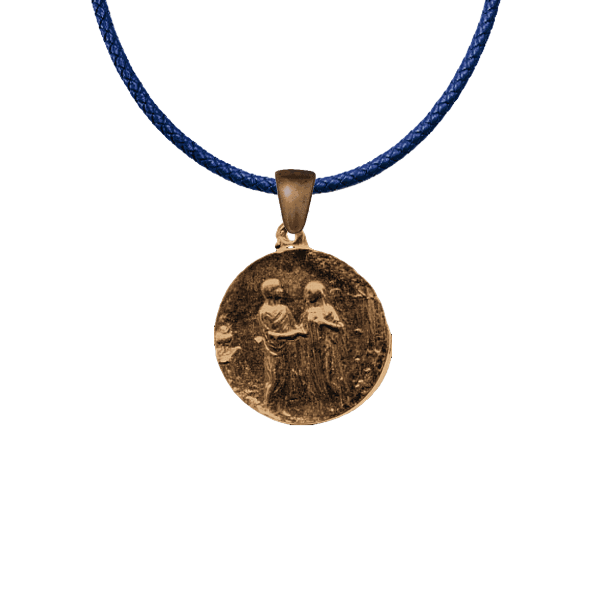 Vintage Bronze Garden of Eden Marriage Medal