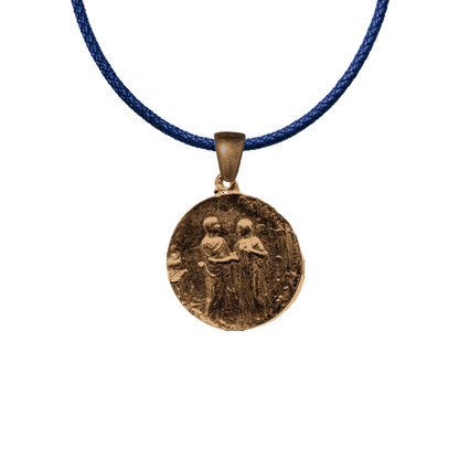 Vintage Bronze Garden of Eden Marriage Medal