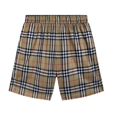 Burberry Men's Striped Cotton Knit Basketball Shorts 'Beige'