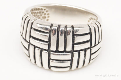 Vintage Sterling Silver Band Ring - Size 5.75