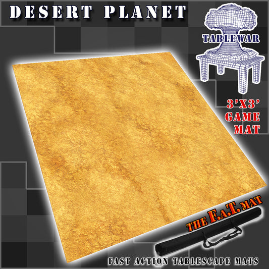 3x3 'Desert Planet' F.A.T. Mat Battle Gaming Mat