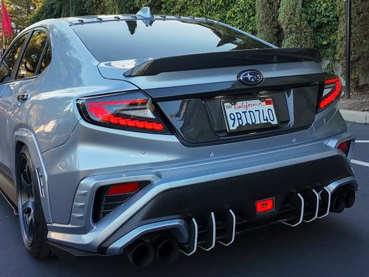 OLM Phantom-Spec LED Taillights (Clear Lens Red Optic) - 2022+ WRX — photo 1 of 10