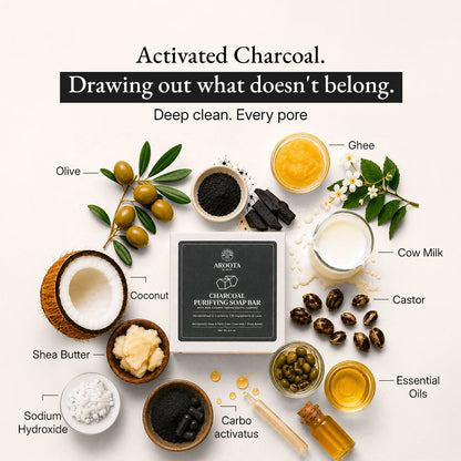 Activated Charcoal Soap Bar