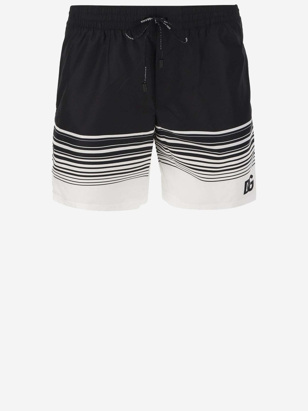 Dolce & Gabbana Nylon Swimsuit With Logo