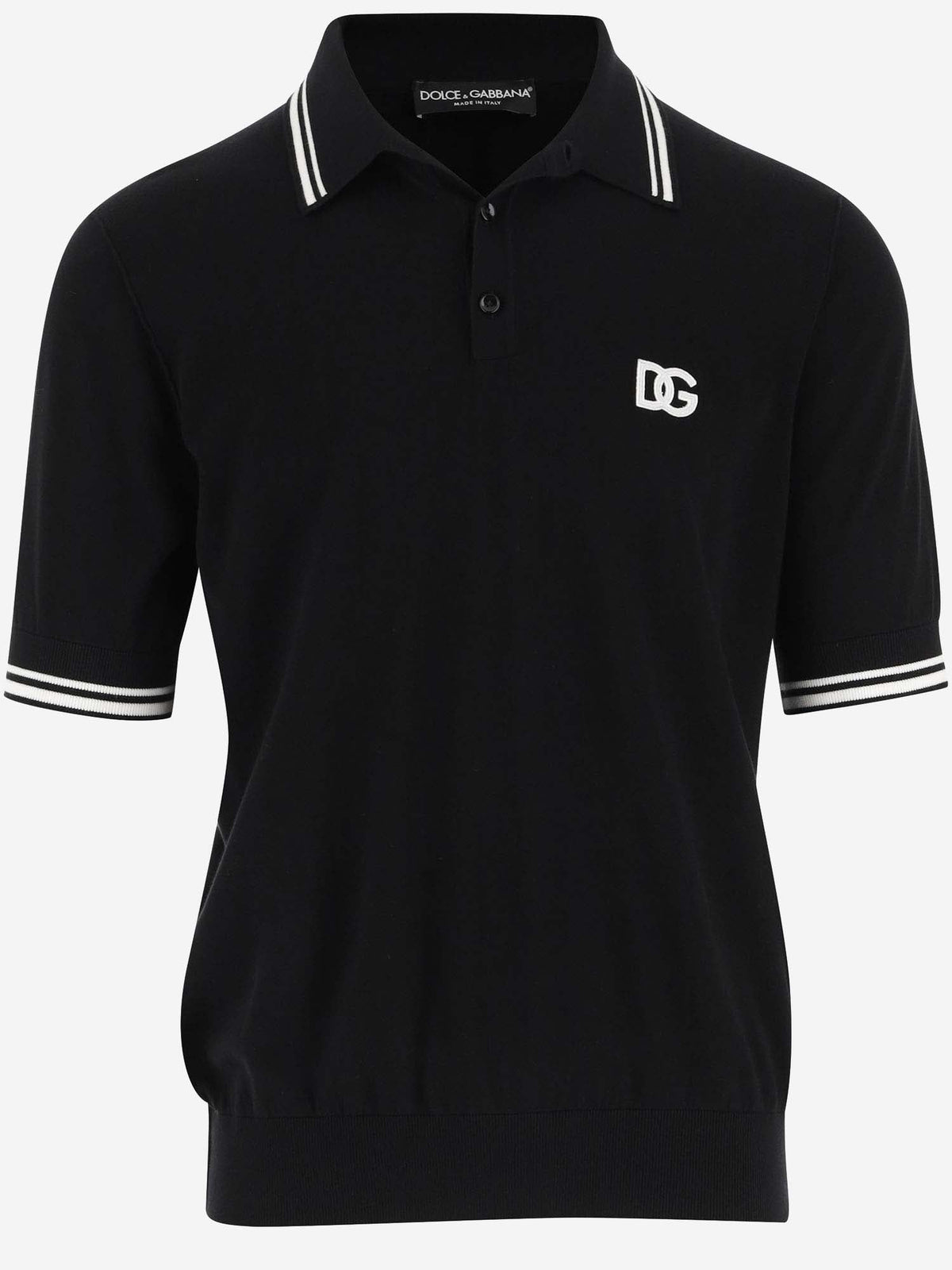 Dolce & Gabbana Cotton Polo Shirt With Logo