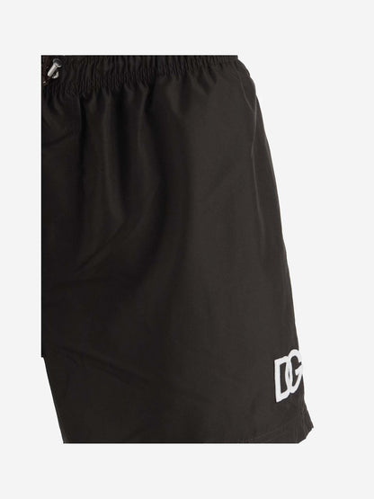 Dolce & Gabbana Nylon Swimsuit With Logo