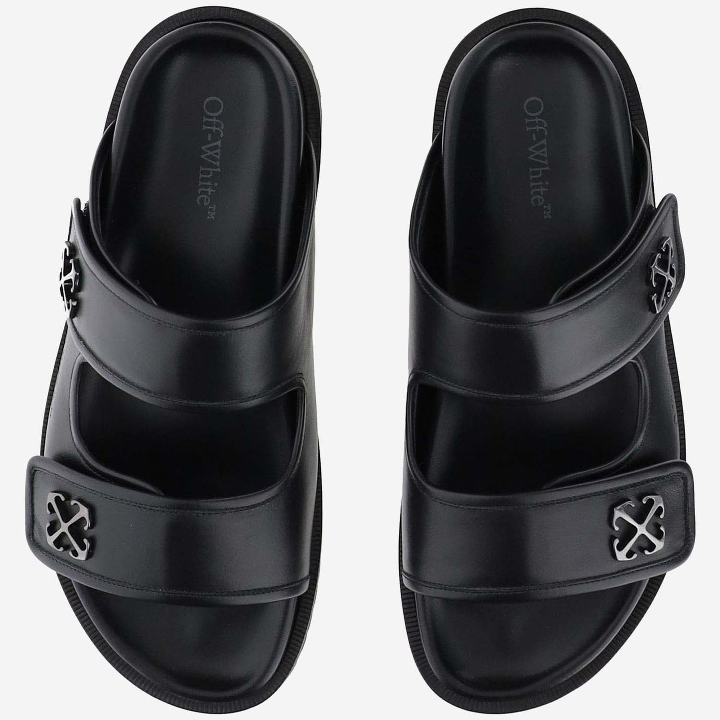Off White Sandals Slip On Off White