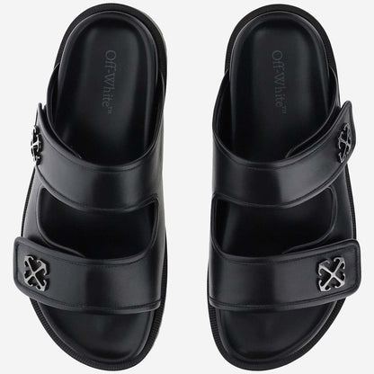 Off White Sandals Slip On Off White