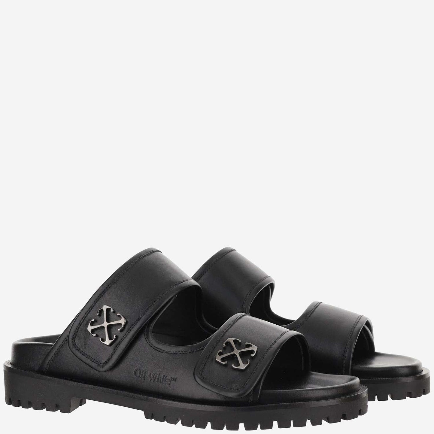 Off White Sandals Slip On Off White