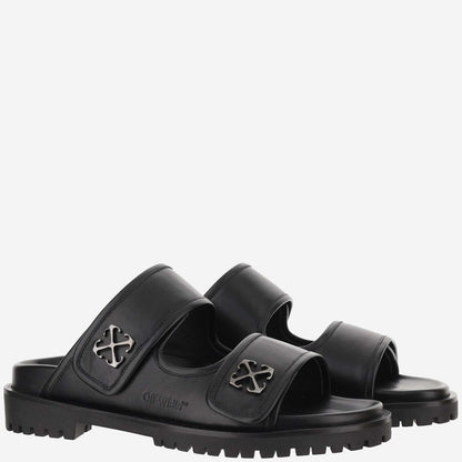 Off White Sandals Slip On Off White