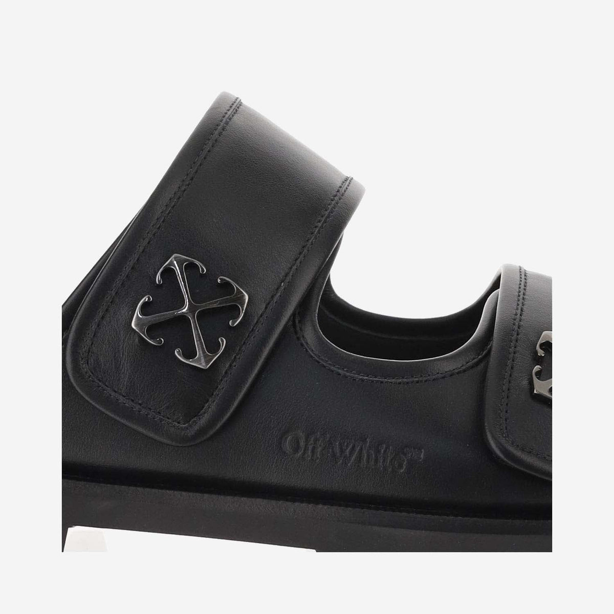 Off White Sandals Slip On Off White