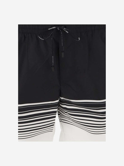 Dolce & Gabbana Nylon Swimsuit With Logo