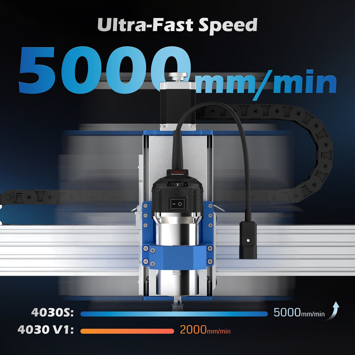 PROVerXL 4030S Desktop CNC Router Machine with Vectric Software, 32 Bit MCU, 710W Spindle — photo 3 of 7