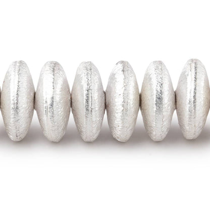 12mm Brushed Disc Beads