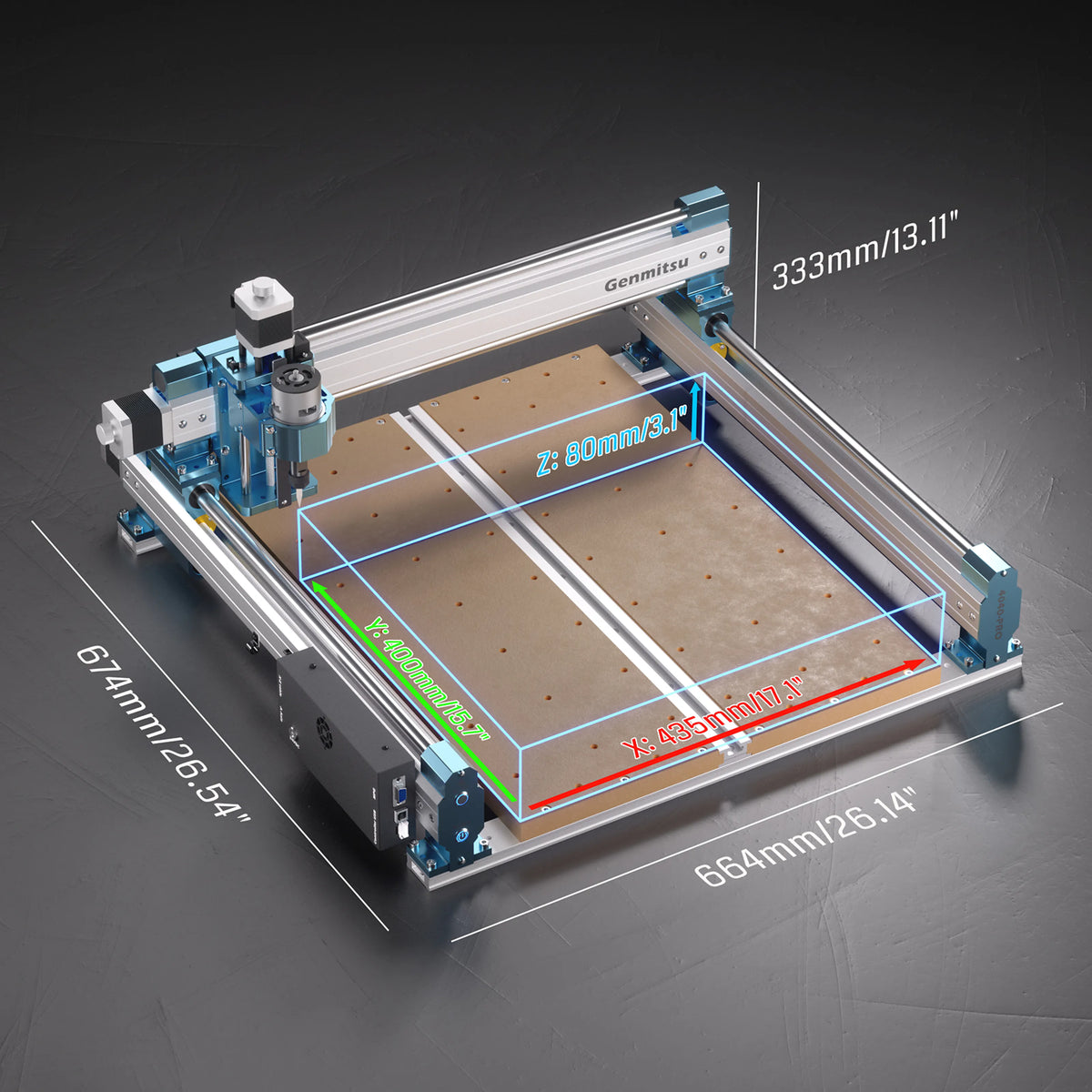4040-PRO Desktop CNC Router Machine for Carving and Cutting — photo 5 of 9