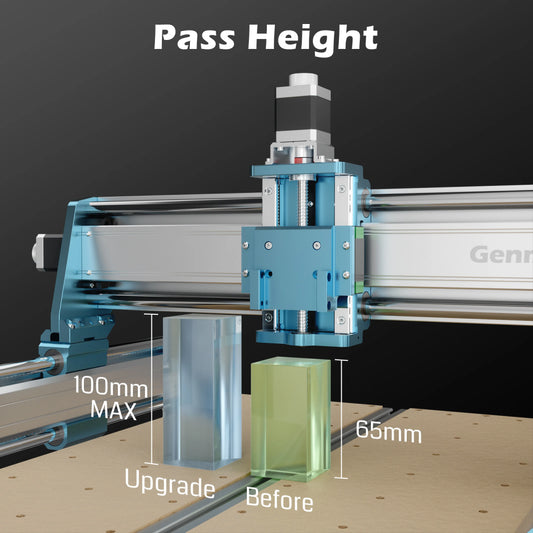 4040-PRO MAX CNC Router Machine, 710W Spindle, Linear Rail, Enhanced XZ Axis, Optional Vectric Bundle — photo 2 of 9