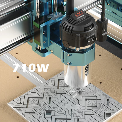 4040-PRO MAX CNC Router Machine, 710W Spindle, Linear Rail, Enhanced XZ Axis, Optional Vectric Bundle — photo 3 of 9