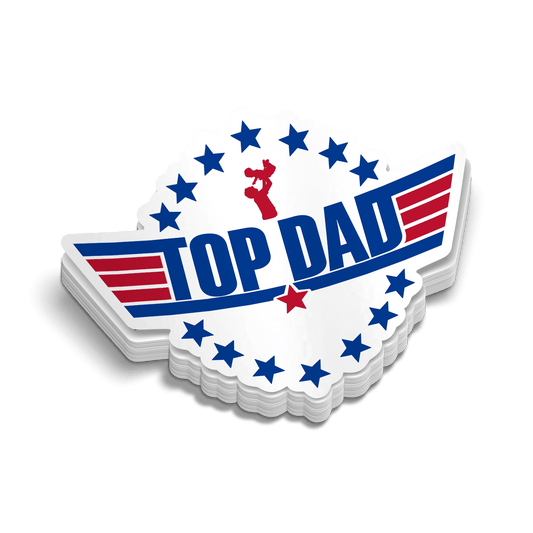 Top Dad - Hard Hat Decal