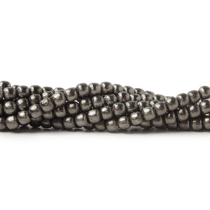 3mm Brushed Round Beads