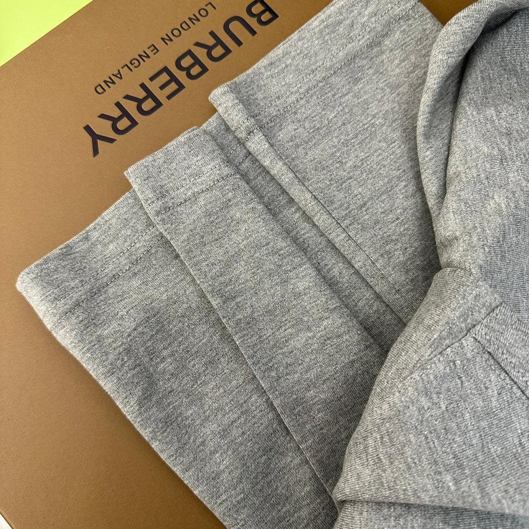 Burberry T-Shirt Without Collar 'Grey'