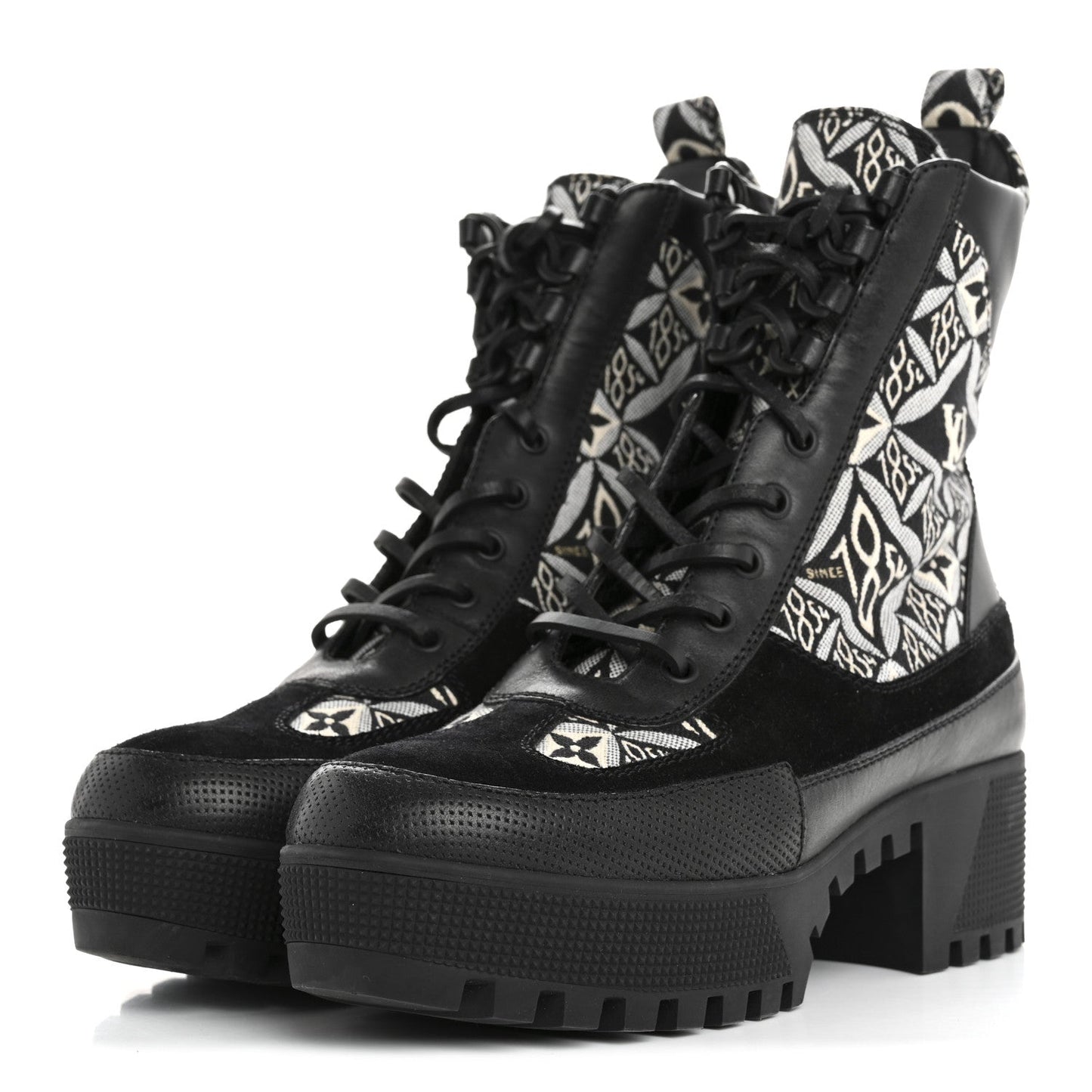 Louis Vuitton  Laureate Platform Desert Boots