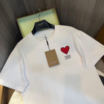 Burberry T-Shirt Without Collar 'White'