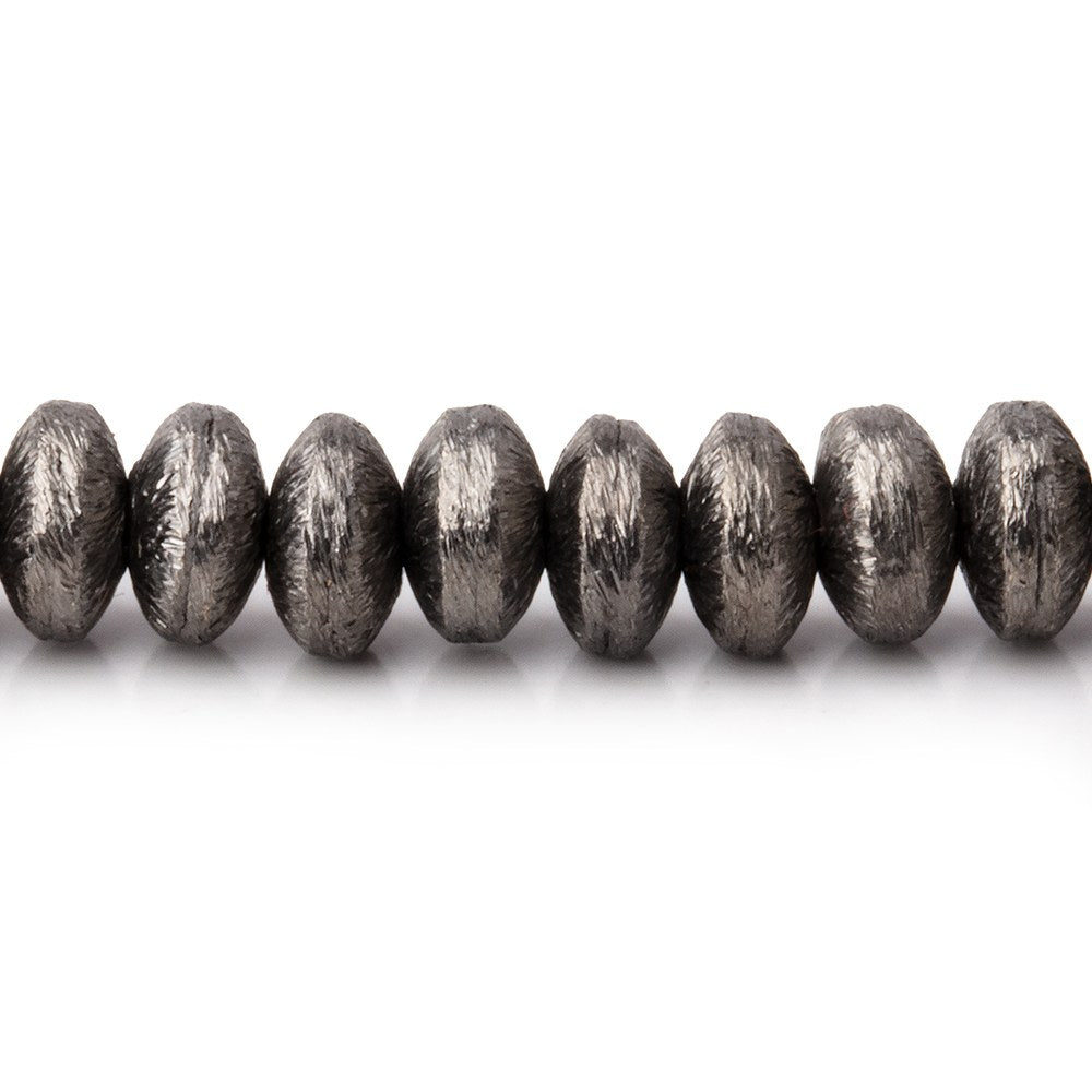6mm Brushed Disc Beads