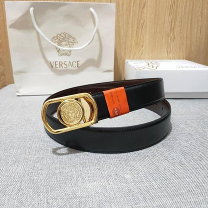 Versace Medusa Belt 'Black'