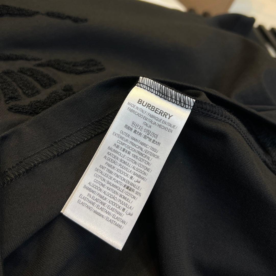 Burberry T-Shirt Without Collar 'Black'
