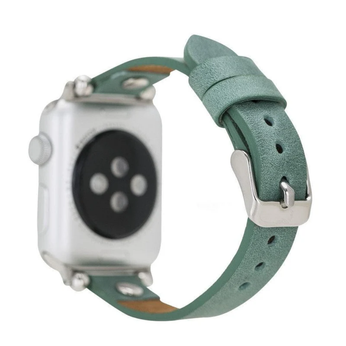 Apple Watch Light Mint Green Leather Strap - Detroit