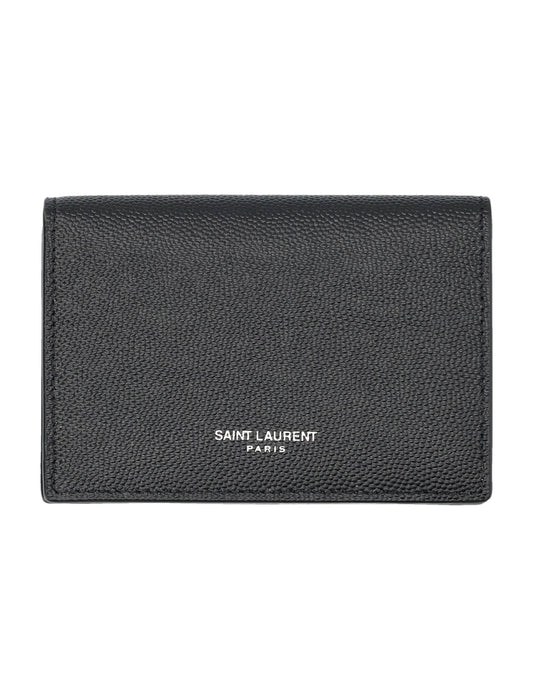 SAINT LAURENT Mini Flap Card Holder
