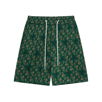 Dior Knit Basketball Shorts 'Green'
