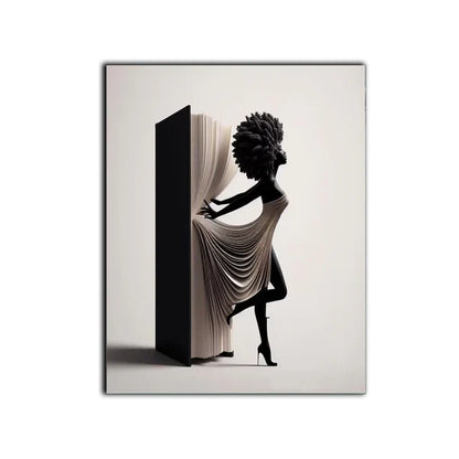 New Chapter – Contemporary Figurative Canvas Wall Art