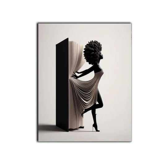 New Chapter – Contemporary Figurative Canvas Wall Art