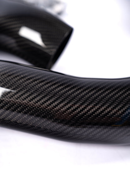 RENNELEMENT G90/G99 M5 3.5” Dry Carbon Fiber Front Mount Intake System