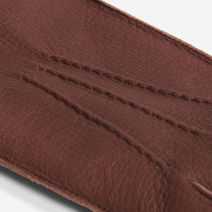 Diego (brown) - Italian gloves made of American deerskin leather with rabbit fur lining — photo 5 of 10