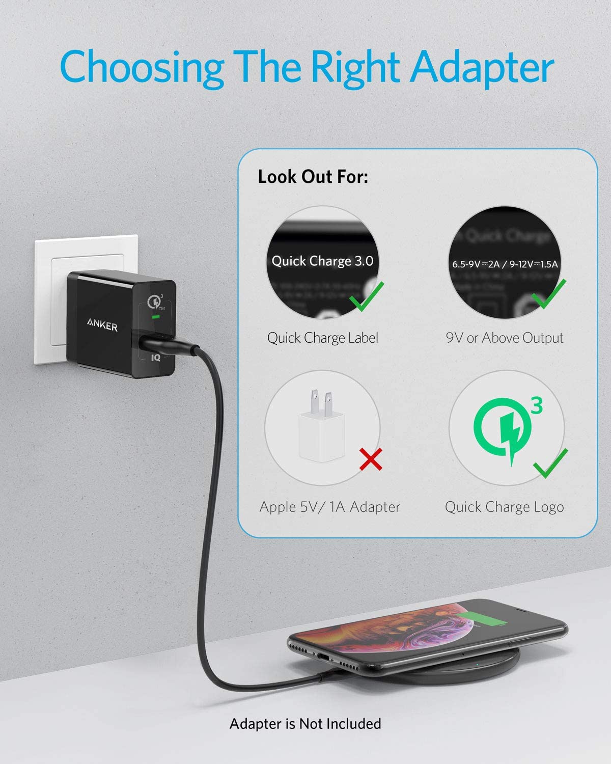 Anker <b>313</b> Wireless Charger (Pad) — photo 4 of 10
