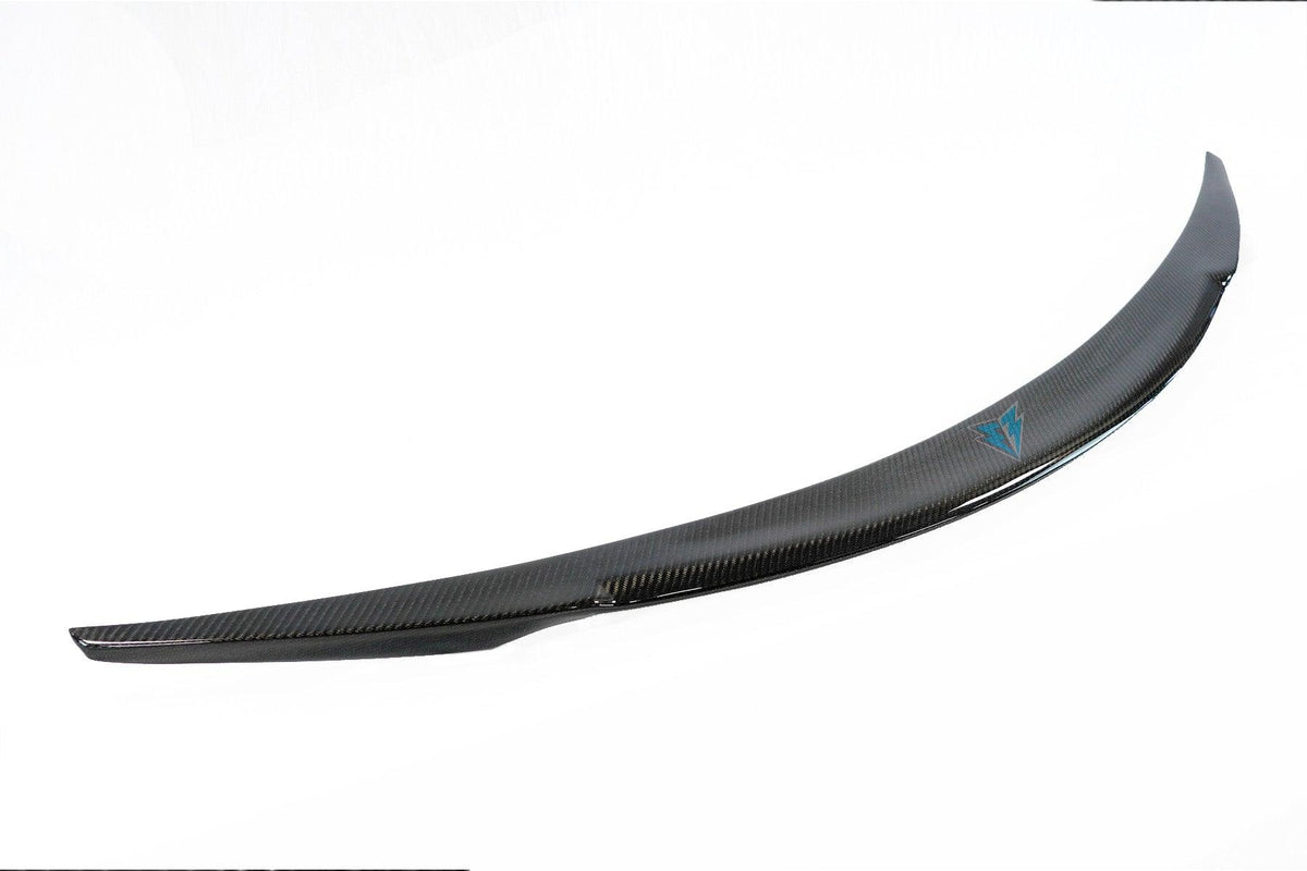 2012-2026 Tesla Model S RS Style Carbon Fiber Trunk Spoiler | FYBR Aerodynamics — photo 3 of 4