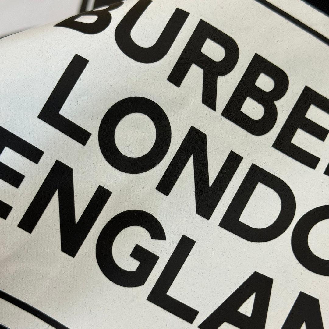 Burberry T-Shirt Without Collar 'Black' Luxury Cotton Tee