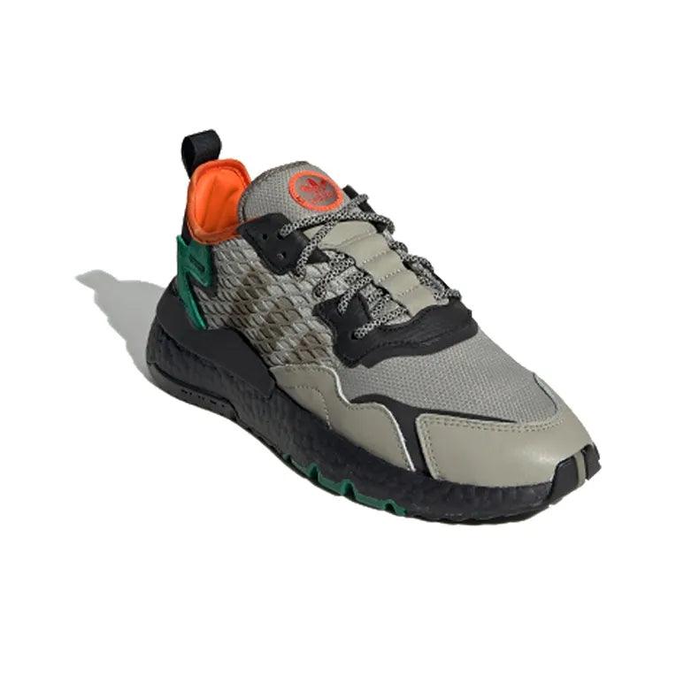 Adidas Originals Nite Jogger 'Sesame Black/Bold Green'
