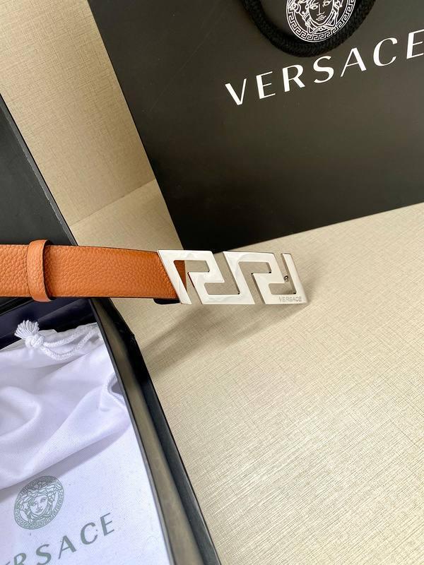 Versace Medusa Belt 'Brown'