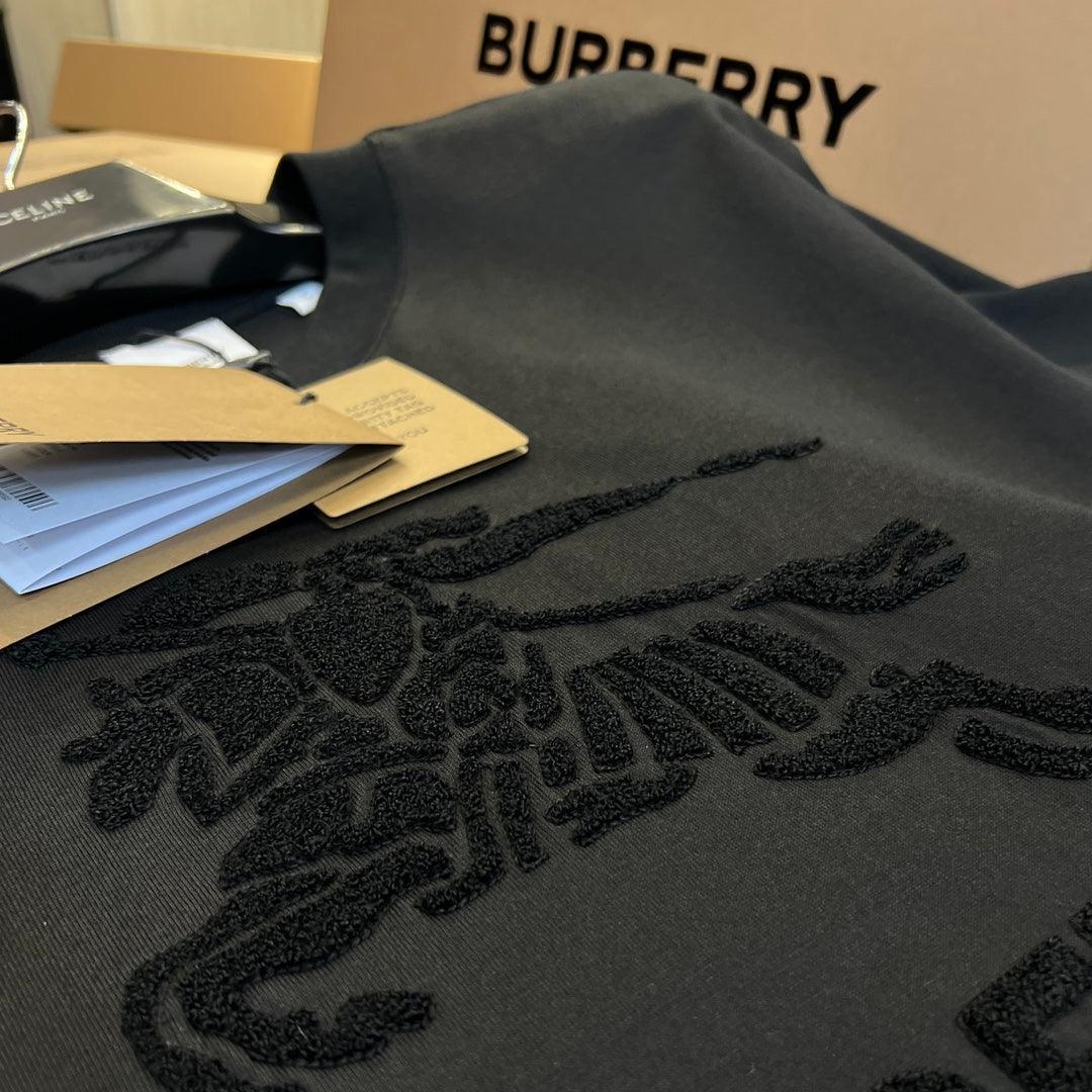 Burberry T-Shirt Without Collar 'Black'