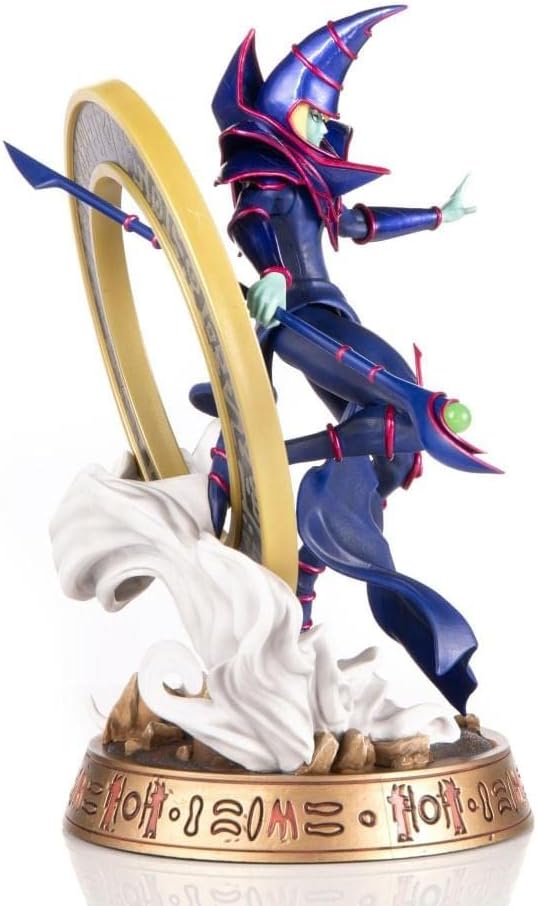 First 4 Figures Yu-Gi-Oh! Estatua del Mago Oscuro - Figura de PVC Variante Azul 30 cm