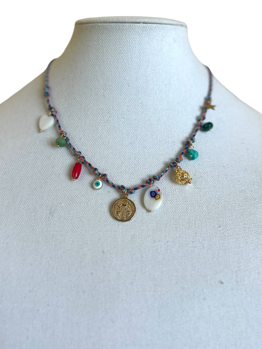 Rope Charm Necklace